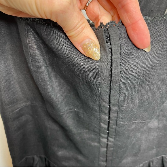 Reformation Black Midi Dress - Picture 5 of 9